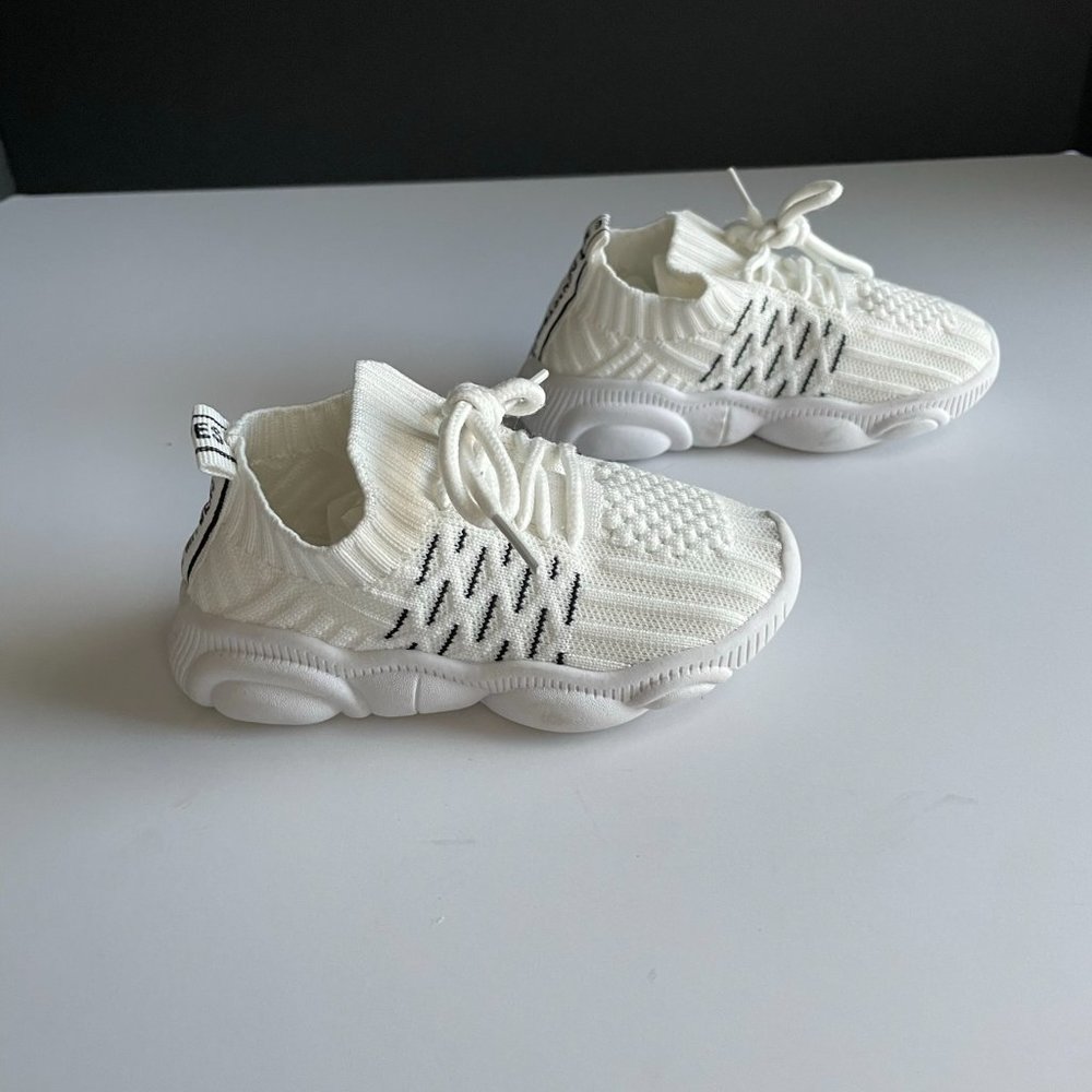 Baby 1st Walking Shoes, Trainers Toddler Slip on Cotton Mesh Breathable Sneaker